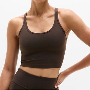 Athleta Dark Brown Sports Bra